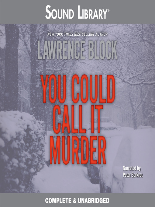 Title details for You Could Call It Murder by Lawrence Block - Wait list
